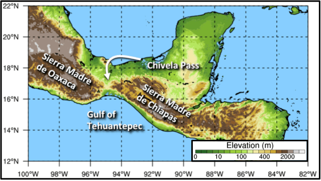 Chivela Pass in Mexico