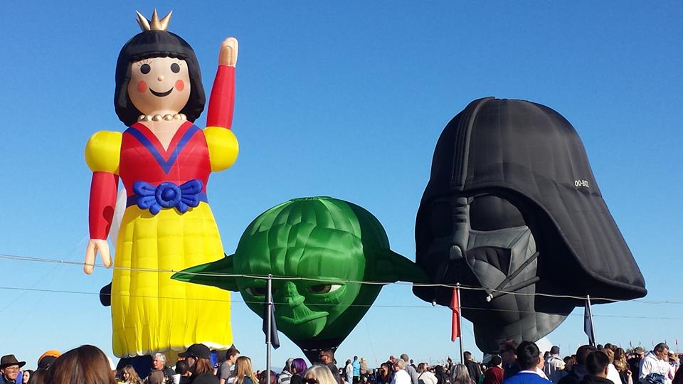 Yoda was a brand new balloon this year!